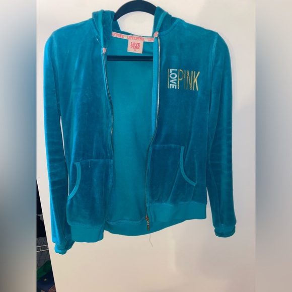 Blue Velvet Sweater from PINK - Picture 1 of 2